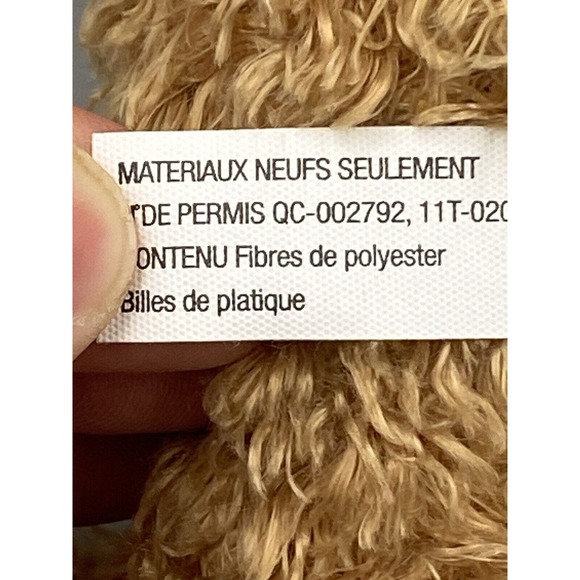 7” Brown Teddy Bear Plush Holding Red I Love You Heart Artistic Toys Promotions - Picture 6 of 8